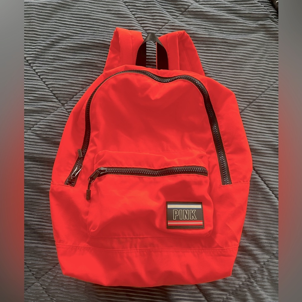 Neon Pink Victoria secret PINK backpack